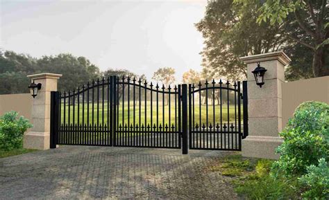 steel driveway gates near me